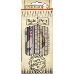 NewPen Buntstifte Mehrfarbig