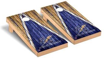 Skip's Garage Lehman Lightning Weathered Cornhole Board Set