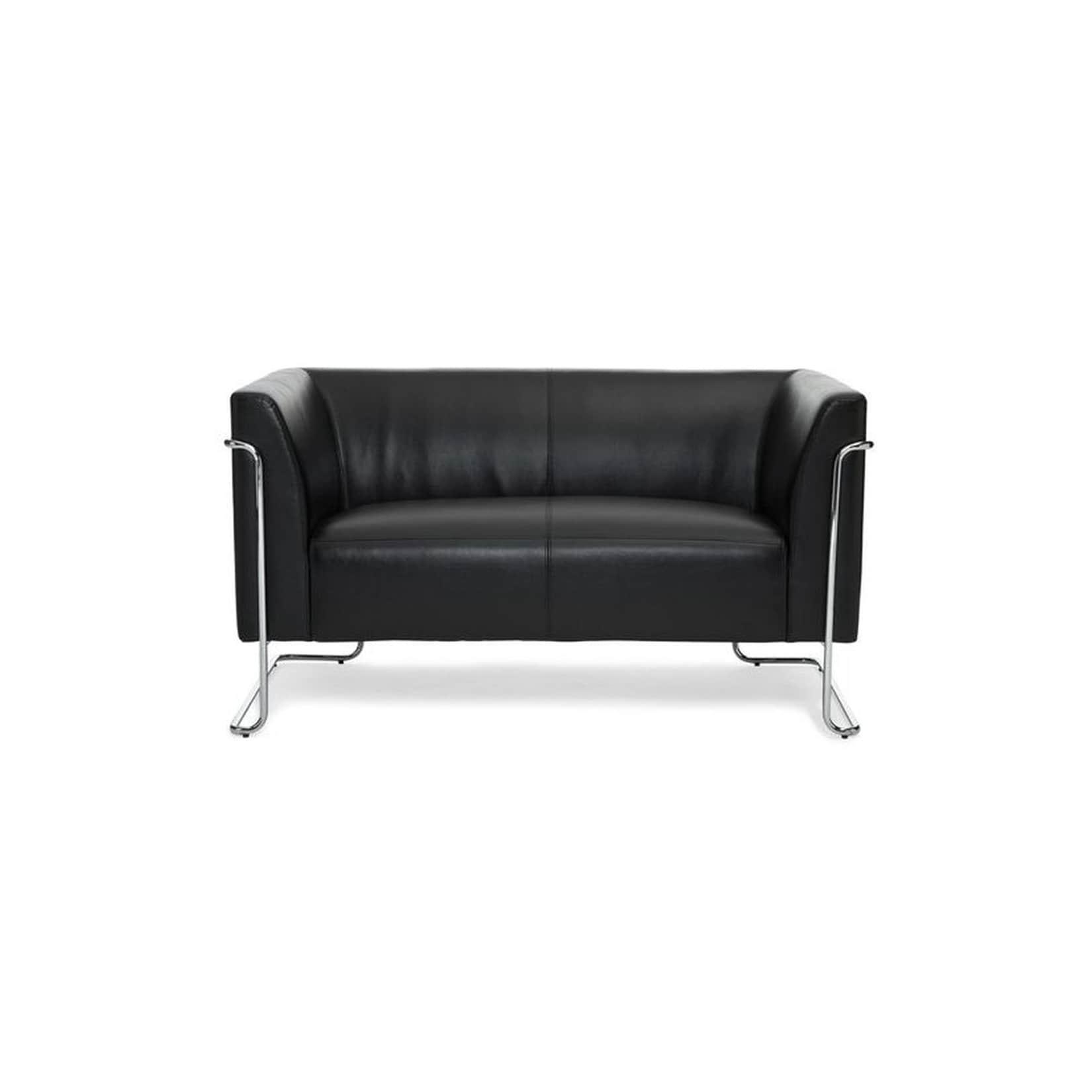 hjh OFFICE Lounge Sofa CURACAO Kunstleder mit Armlehnen