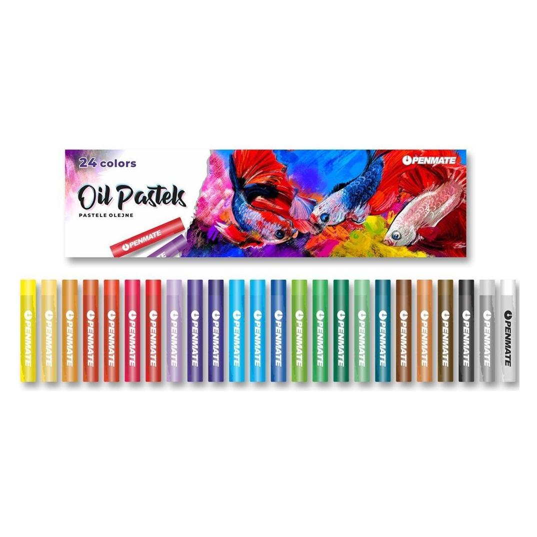 Penmate Ölpastelle 24 Farben (24x) (41943360)