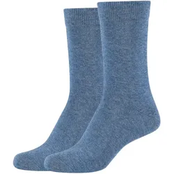 2er Pack s.Oliver Originals Crew Socken Damen 5500 - denim melange 35-38