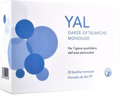 ABROS Srl YAL Salviette Oculari Monouso 20pz