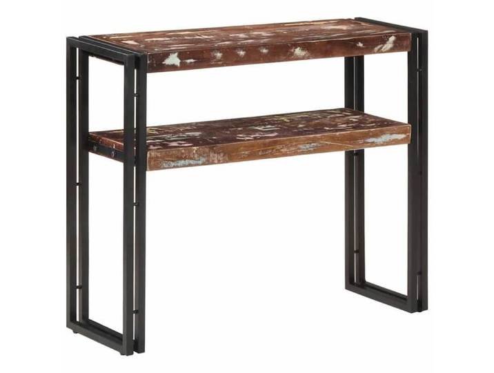 Les Soldes Table console 1 pc Table d'Appoint pour Couloir 90x30x75 cm Bois de récupération massif jdm14w
