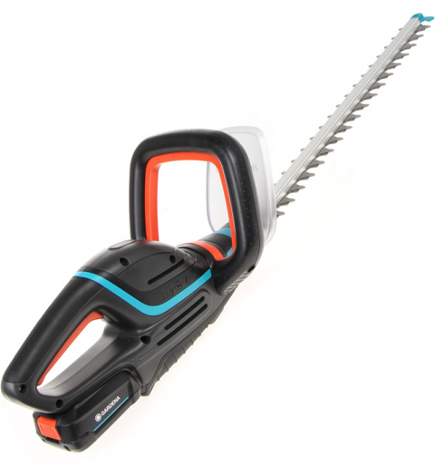Gardena ComfortCut P4A 50/18V - Taille-haie à batterie au lithium 18V/2Ah - Lame de 50 cm