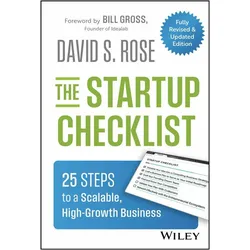 The Startup Checklist, Ratgeber von DS Rose, Rose, David S, Rose David S.