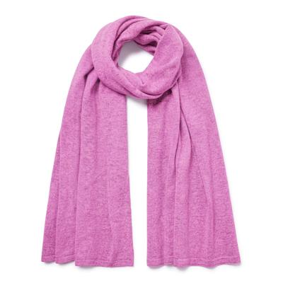 Schal FALKE "Pure Cashmere", Jungen, Gr. onesize, blush (8778), Modetücher Schal