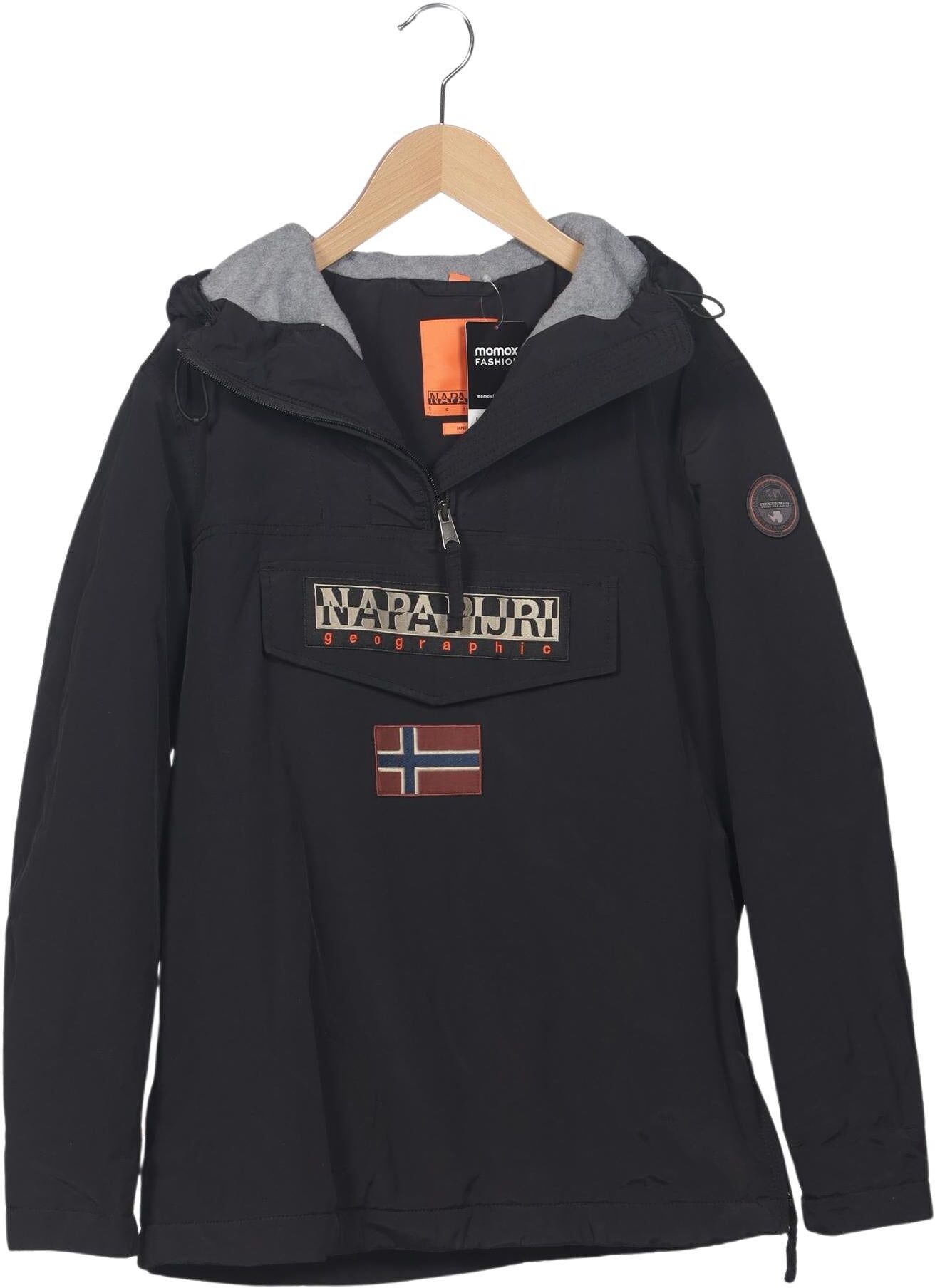 Napapijri Damen Jacke, Schwarz, Gr. S, Synthetik - Second Hand