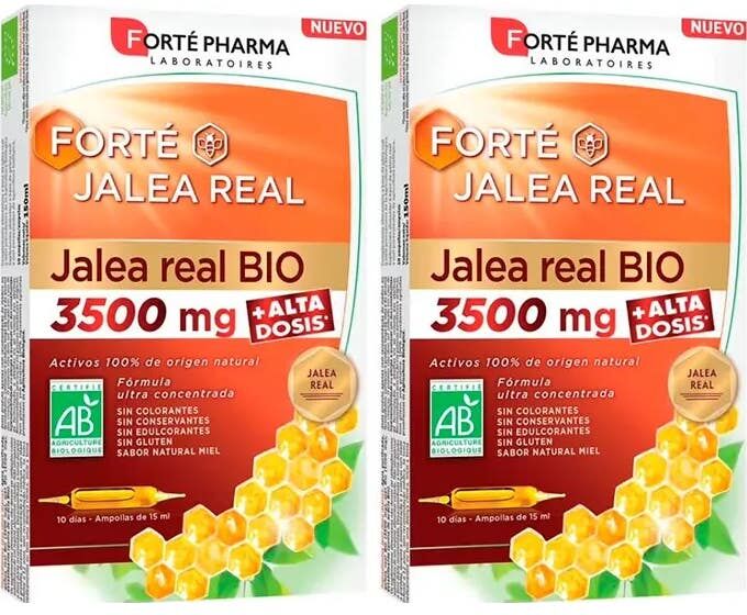 Forte Pharma Forté Pharma Forte Jalea Real Bio 3500 mg 2x10 Ampollas