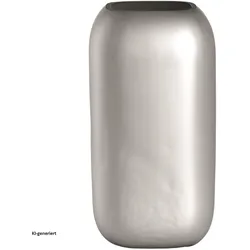Leonardo, Vase, Vase Neve, Silber matt, 28 cm (1x)