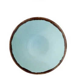 Dudson Churchill Harvest Turquoise Teller Tief Organisch 24.5cm