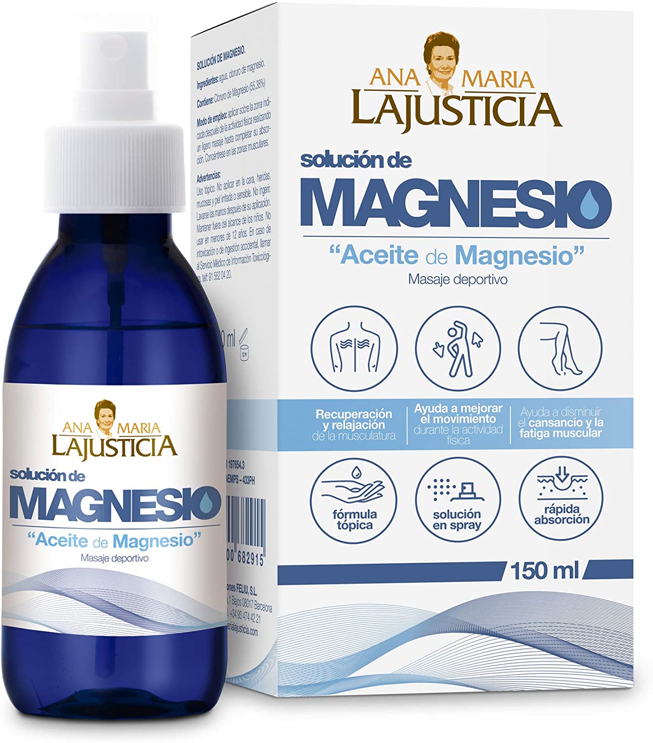 Ana María Lajusticia Magnesium Oil 150 ml
