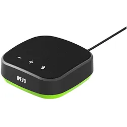 Ipevo KFT VC-A10 USB sprachtelefon schwarz, Konferenzgerät, Schwarz