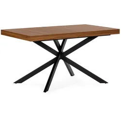 ESSTISCH Palermo Walnuss-Optik, 140-180 cm