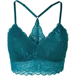 Tchibo - Spitzen-Bustier - Damen - Gr. 40 - petrol