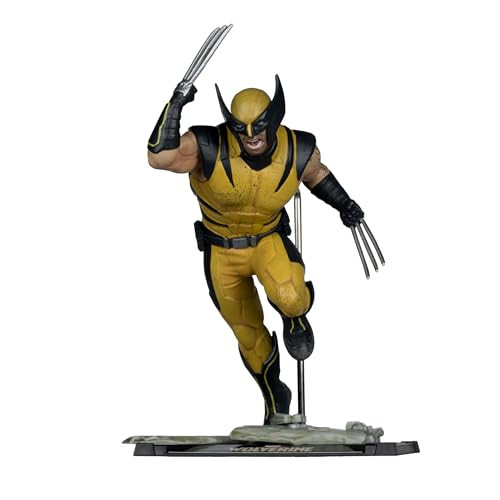 McFarlane Toys Marvel Games Collection Wolverine Standbeeld 1/10 Gold Label, 18 cm
