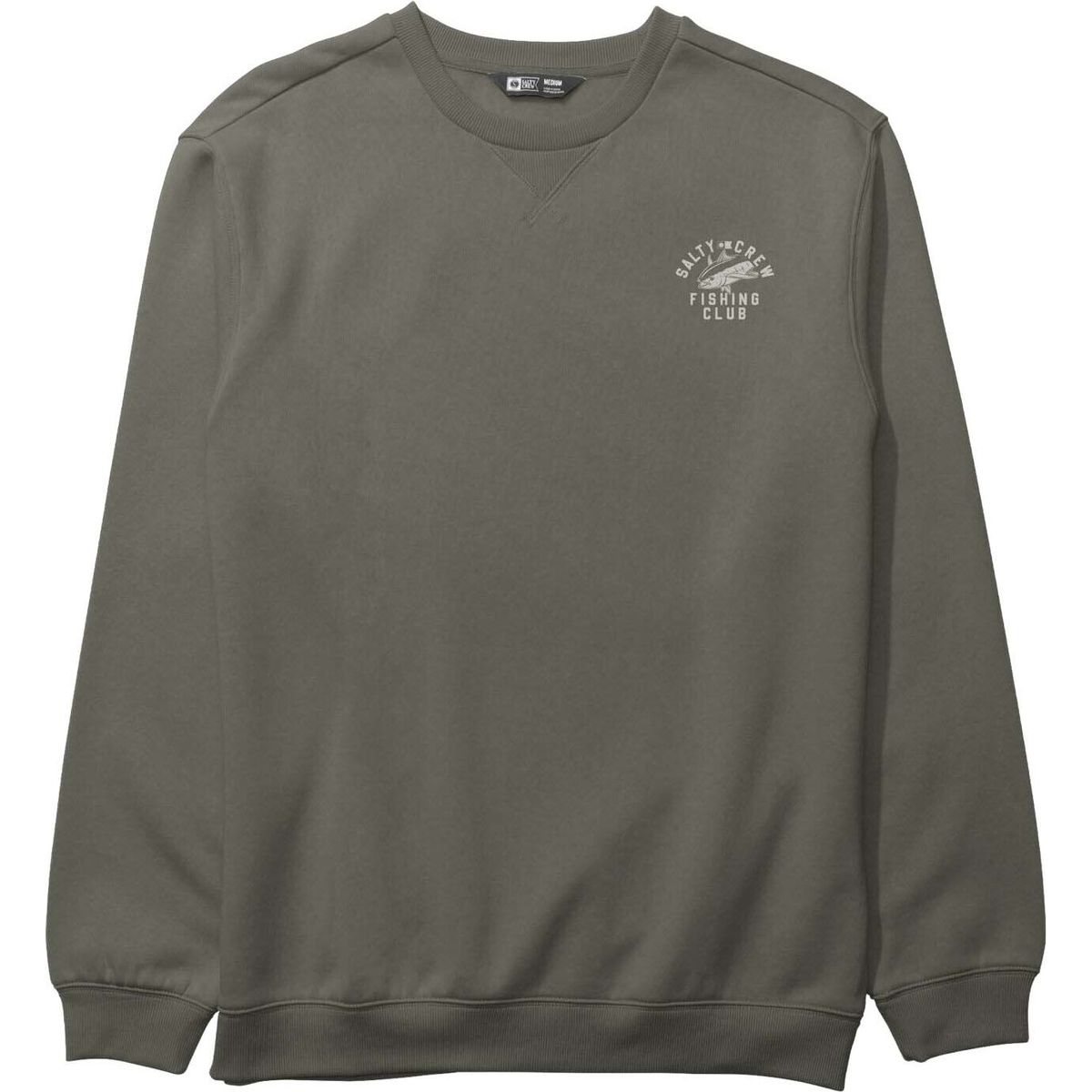 Salty Crew Fishing Club Crew dusty olive (DOL) L 20335521-DOL-L