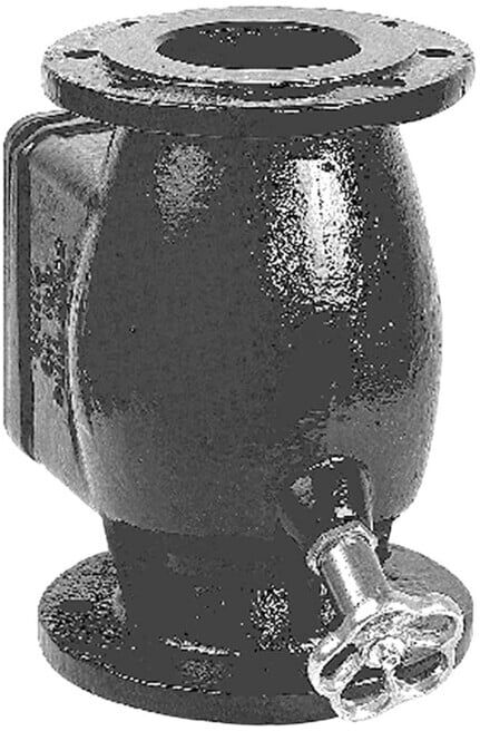 Grundfos Clapet anti-retour DN 80, PN 10, fonte grise (96003826)