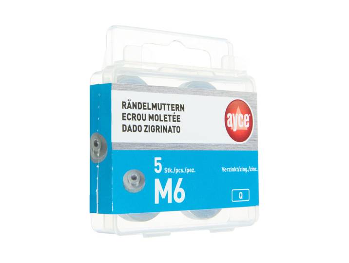 Ayce Rändelmutter M6