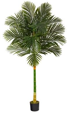 Nearly Natural "6' Golden Cane Artificial Palm Tree - 6"""