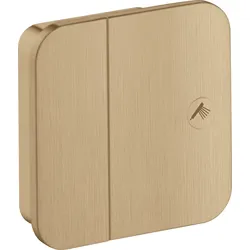 Hansgrohe AXOR One Absperrventil Unterputz, Brushed Bronze, DN15, 1 Verbraucher