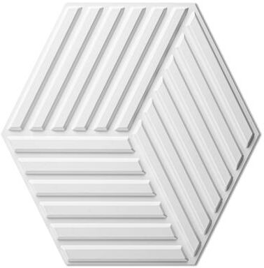 Art3d 11.9''X11.9'' PVC 3D Wall Panels for Interior Wall Decor, Textured Accent Wall Panrling,33-Pack,32 sqft