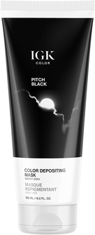 IGK Pitch Black Color Depositing Mask
