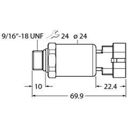 Turck Drucktransmitter PT600R2121I2AMPS1.5