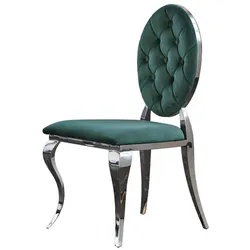 ESSZIMMERSTUHL LINDA Grün Velvet