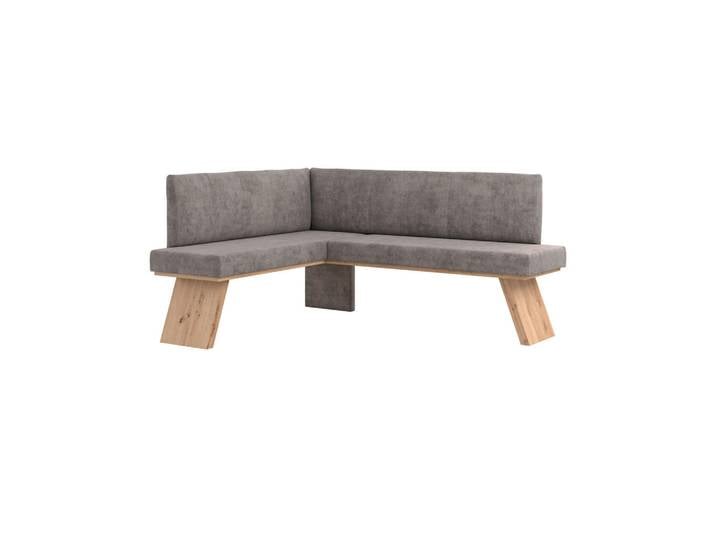 Livetastic Eckbank, Grau, 185x150 cm, Esszimmer, Bänke, Eckbänke
