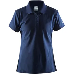 CRAFT Pique Classic Poloshirt Damen 1390 - navy L/40