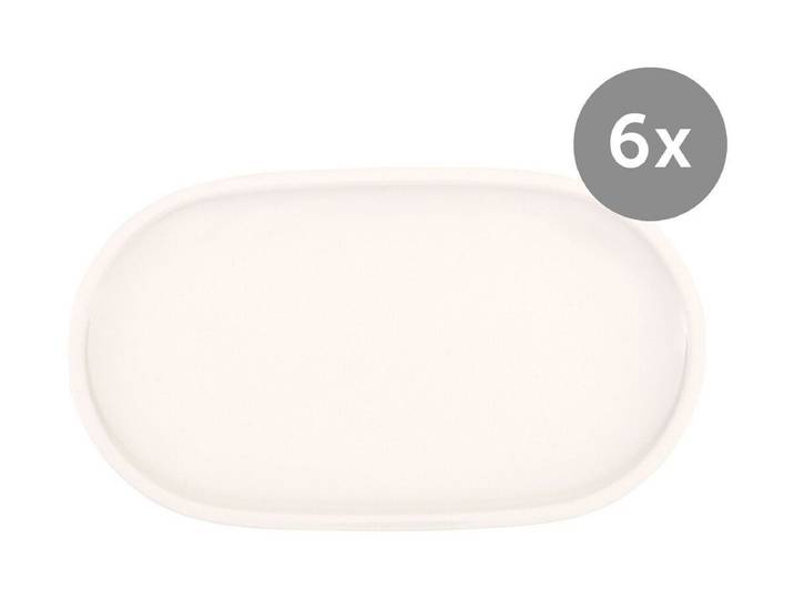 Villeroy & Boch Schale Beilagenschale 28cm Artesano Original 6-tlg., Premium Porcelain, (Gläserset, 1-tlg), Schale, Servierschale, Schüssel, Ø28cm, Made in Germany, weiß