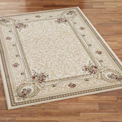 Dynamic Rugs "Imogene Garden Rectangle Rug, 5'3"" x 7'7"", Ivory"