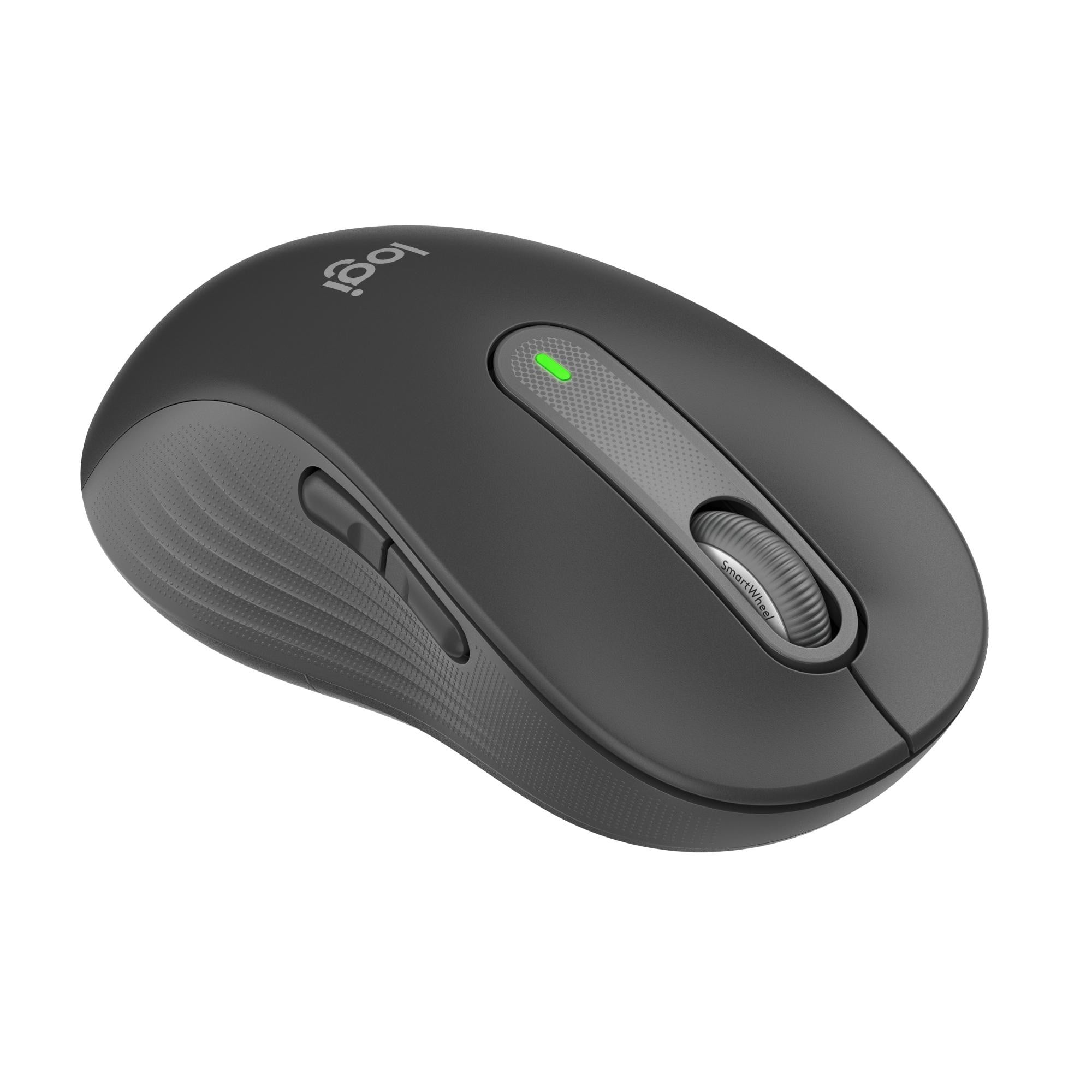 Logitech Signature M650 L Maus Graphite kabellos (Logi Bolt) für Linkshänder