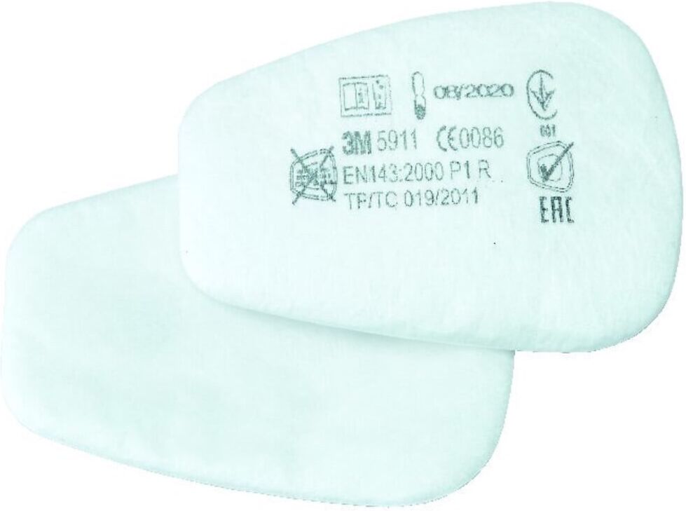3M Vlieseinlegefilter 5911, P1R (7000037673)