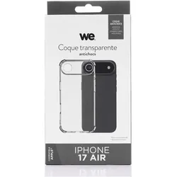WE Coque de protection TPU APPLE IPHONE 17 AIR Transparent (Apple iPhone 17), Smartphone Hülle, Transparent