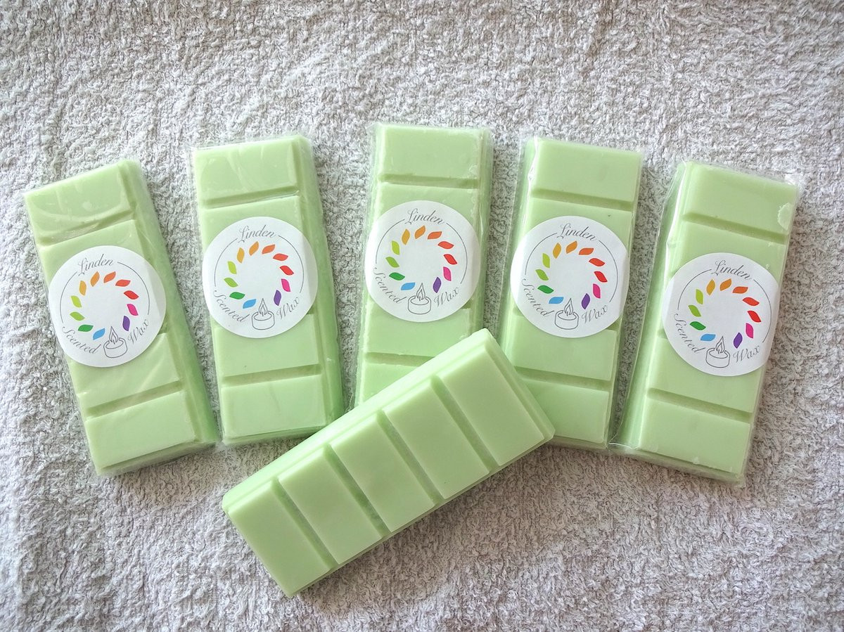 Handgemaakte Waxmelts Peer & Freesia - Geur van Bloemen en Fruit - 100% Sojawax - Huisparfum voor Geurbrander