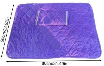 Inspired Finds USB Cordless Heated Blanket Soft Electric Heating Shawl Blanket For Winter Comfort lavender