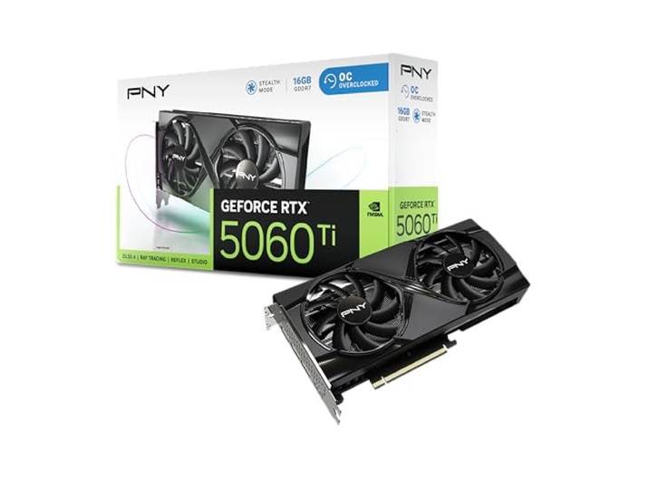 PNY GeForce RTX 5060 Ti OC NVIDIA 8 GB GDDR7