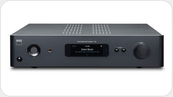 NAD C 389 Hybrid Digital DAC Verstärker *grafit* NA00189