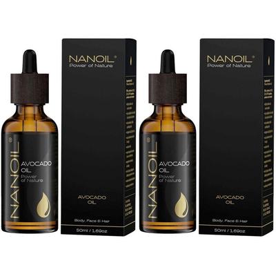 Nanoil - Avocado Oil x2 2x50 ml Öl