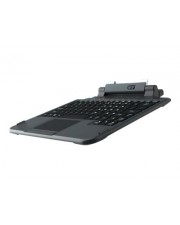 Zebra 2-in-1 Tastatur mit Touchpad ausziehbarer integrierter Griff Robust hintergrundbeleuchtet Dock QWERTY USA (KYB-ET8X-2IN1-US1-01)