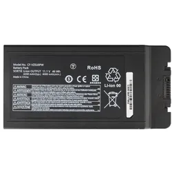 Akku passend für Panasonic Toughbook CF-54 – Li-Ion Ersatzakku 11,1 V, 4200 mAh, 46 Wh, Panasonic Ersatzakku CF-VZSU0PW