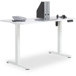 Schreibtisch JUDE (BHT 120x72x60 cm) - weiß - BHT 120x72x60 cm