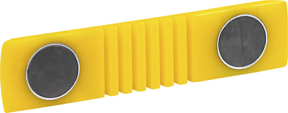 Gabelstapler Heck- und Seitenschutz, BxH 100 x 32 mm, signalgelb kaiserkraft