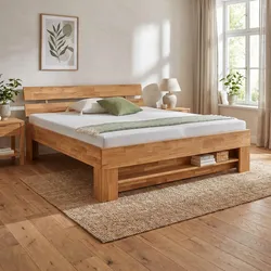 Bett in Wildeiche ca. 180x200cm