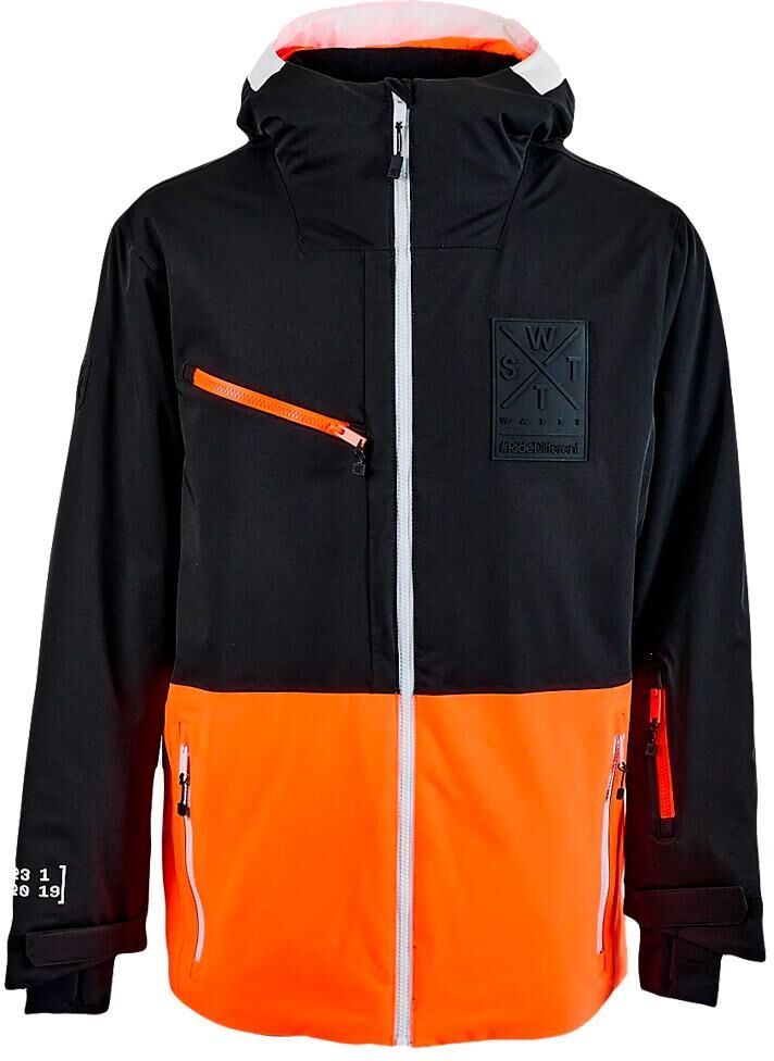 Watts  - X-Temper Black White Orange - S - Blouson Ski