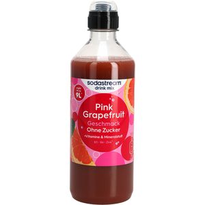 Sodastream Sirup Pink Grapefruit, zuckerfrei, Getränkesirup für ca. 9 Liter Fertiggetränk, 440 ml