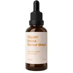 VILGAIN Flavour Drops Karamell | 50 ml Flasche