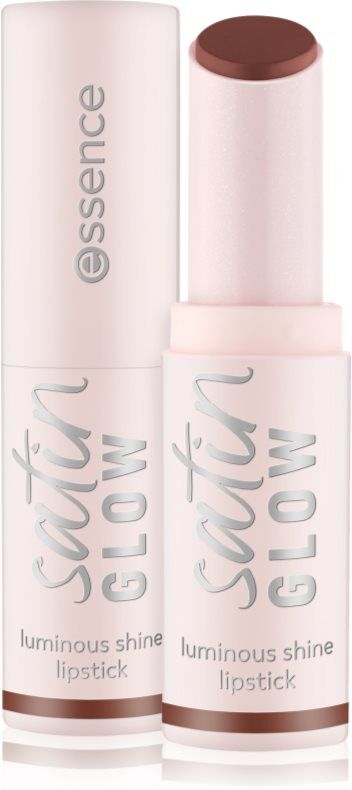 essence satin GLOW creamy lipstick with satin finish shade 06 Deja-brew 3.5 g