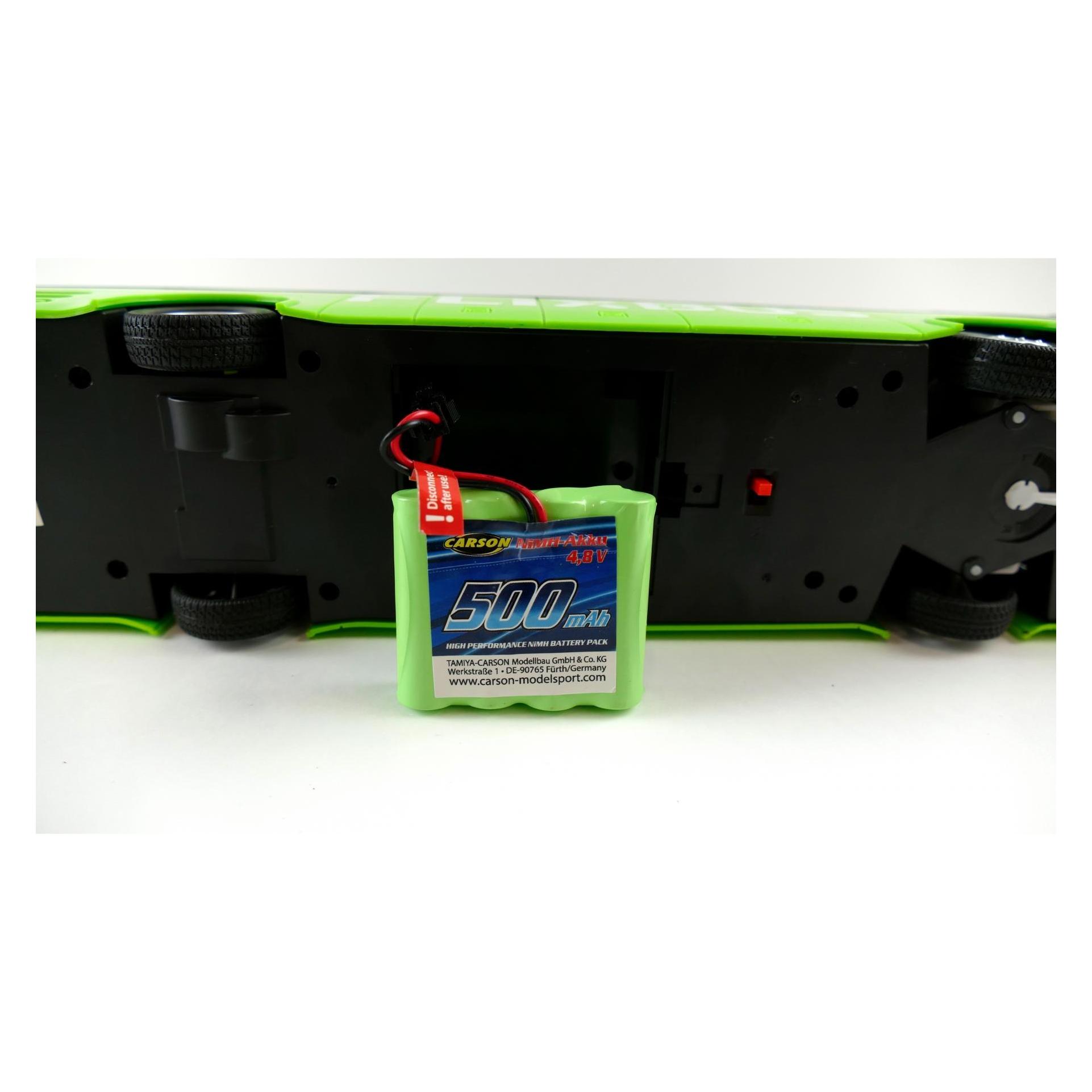 Carson 4,8V/500mAh NiMH Akku : 500907342 JST (500 mAh, 4.80 V) (500608247)